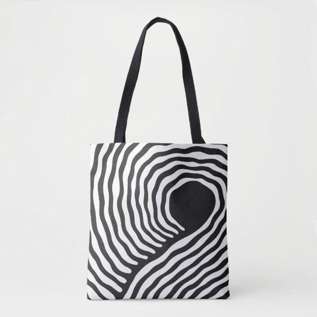 Bolso De Tela Hypnotic Wave (Anverso)