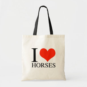Bolso De Tela I caballos del corazón