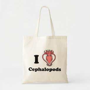 Bolso De Tela I cefalópodos del calamar