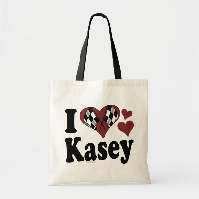 Bolso De Tela I corazón Kasey (Frente)