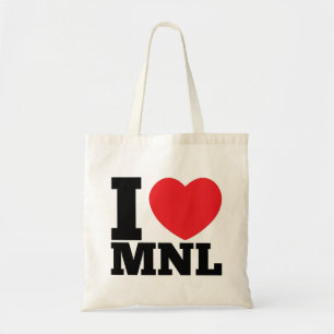 Bolso De Tela I corazón MNL