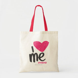 Bolso De Tela I corazón yo magenta