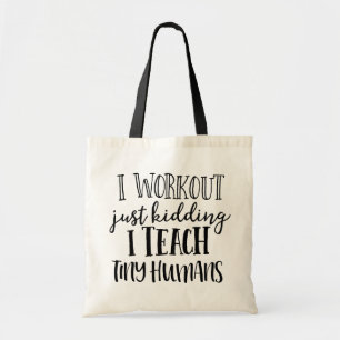 Bolso De Tela I entrenamiento, apenas embromando enseño los