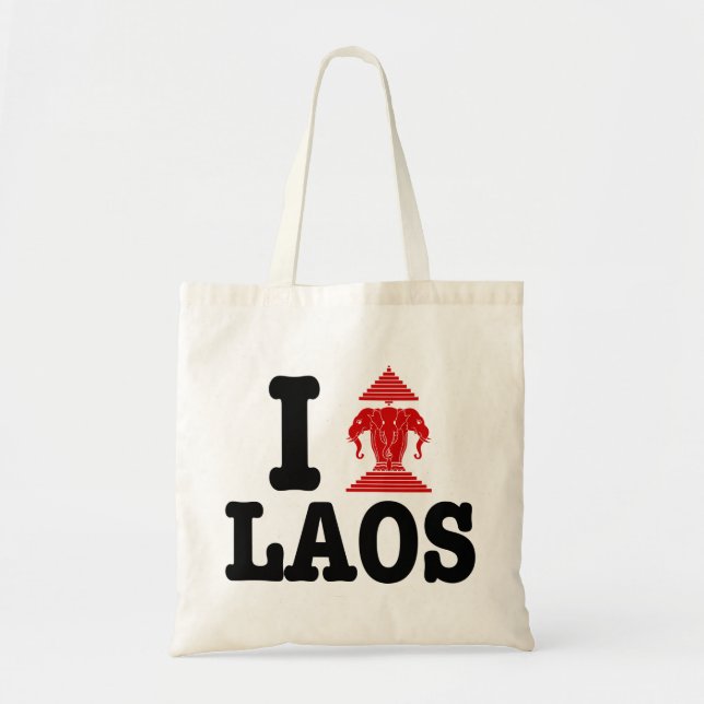 Bolso De Tela I Erawan (Love Laos) (Frente)