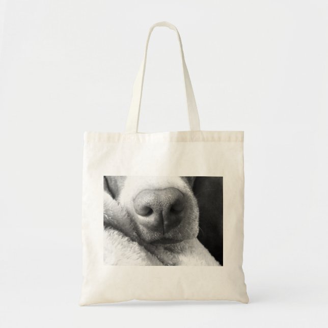 Bolso De Tela I Heart Dog Noses (Frente)