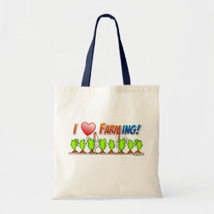 Bolso De Tela I Heart Farming