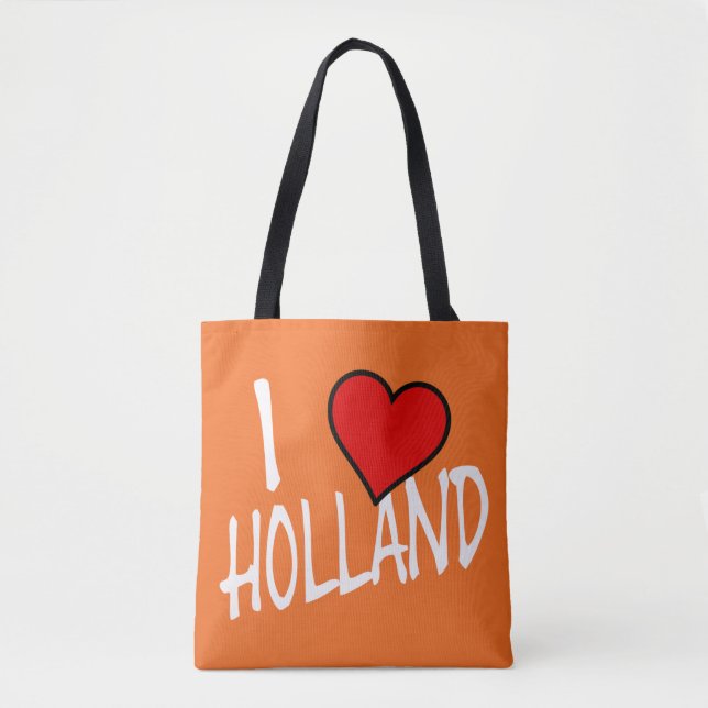 Bolso De Tela I Heart Holland con o sin stcnt (Anverso)