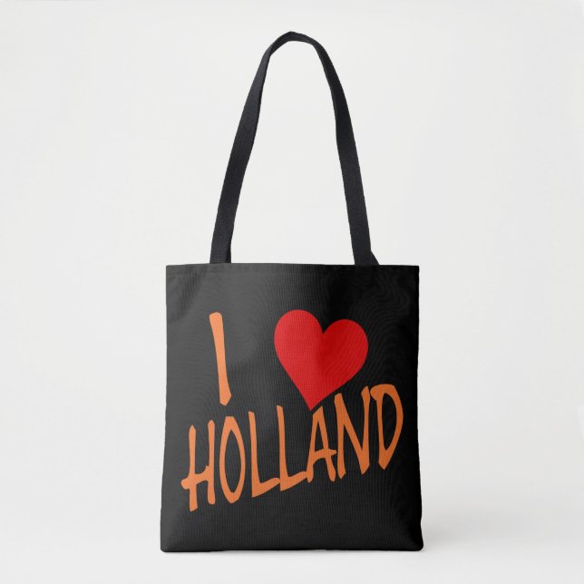 Bolso De Tela I Heart Holland o en banca (Anverso)