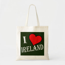 Bolso De Tela I Heart Ireland con btcnt