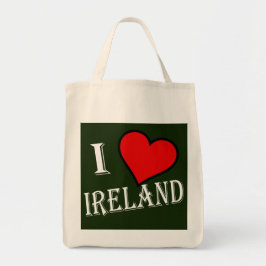 Bolso De Tela I Heart Ireland con gtcnt
