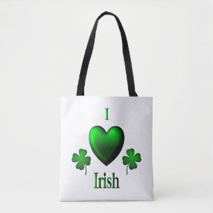Bolso De Tela I Heart Irish Tote Bag