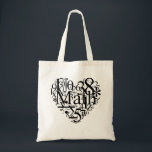 Bolso De Tela I Heart Math, Funny Science, Math Teacher<br><div class="desc">I Heart Math,  Funny Science ,  Math Teacher ,  Math Shirt,  Science shirt,  Nerdy Shirt,  Biology Shirt,  Science Gift,  Shirt,  Math Lover.</div>