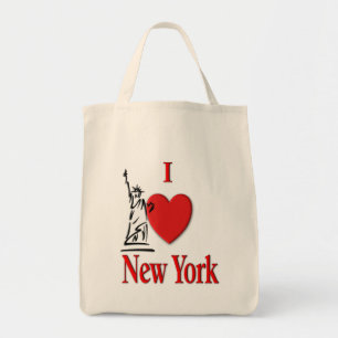 Bolso De Tela I Heart NY