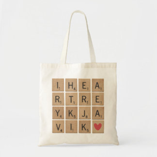 Bolso De Tela I Heart Reykjavík Tote Bag