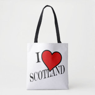 Bolso De Tela I Heart Scotland bk stcn