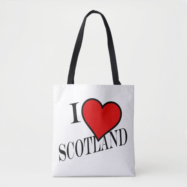 Bolso De Tela I Heart Scotland bk stcnt (Anverso)