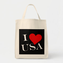 Bolso De Tela I Heart USA con gtcnt