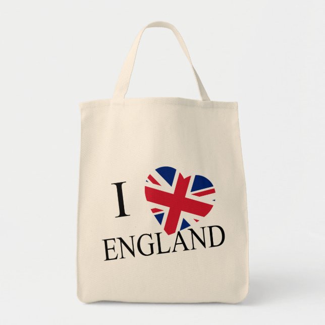 Bolso De Tela I Heartflag England bk gtcnt (Frente)