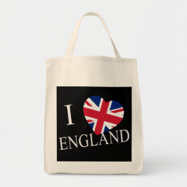 Bolso De Tela I Heartflag England wgtcnt