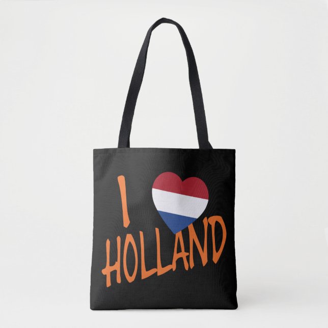 Bolso De Tela I Heartflag Holland o en banca (Anverso)