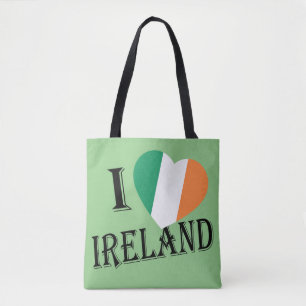 Bolso De Tela I Heartflag Ireland bk stcn