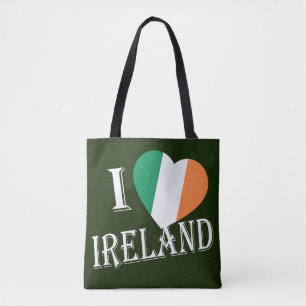 Bolso De Tela I Heartflag Ireland wstcn