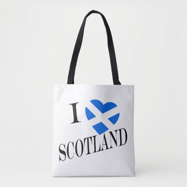 Bolso De Tela I Heartflag Scotland bk stcnt (Anverso)