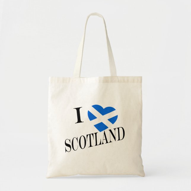 Bolso De Tela I Heartflag Scotland btcnt (Frente)