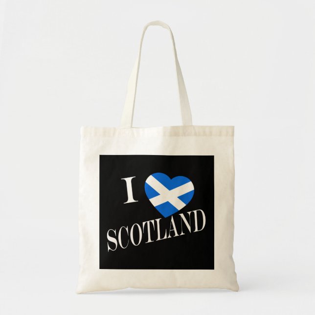 Bolso De Tela I Heartflag Scotland wbtcn (Frente)