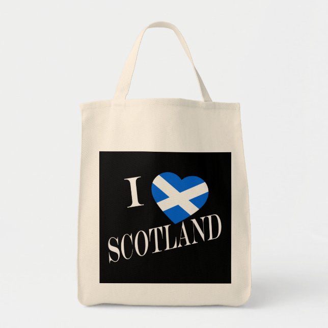 Bolso De Tela I Heartflag Scotland wgtcn (Frente)