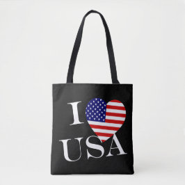 Bolso De Tela I Heartflag USA con stcnt