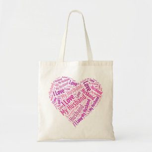 Bolso De Tela I Love My Husband