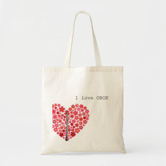 Bolso De Tela I love OBOE Tote Bag I オーボエラブトートバッグ