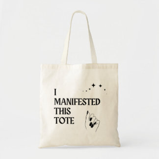Bolso De Tela I Manifested This Tote