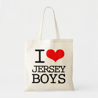 Bolso De Tela I muchachos del jersey del corazón