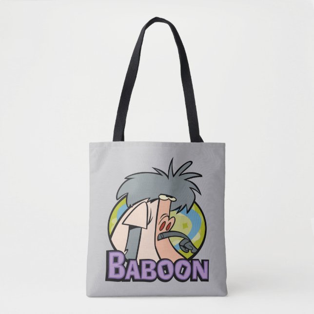 Bolso De Tela I.R. Baboon Character Badge (Anverso)