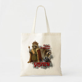 Bolso De Tela I Refuse To Tolerate Gluten funny meme bag