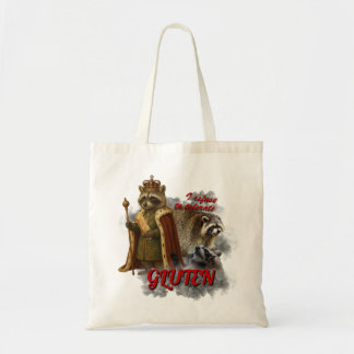 Bolso De Tela I Refuse To Tolerate Gluten funny meme bag