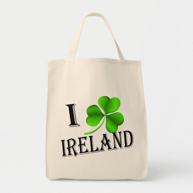 Bolso De Tela I Shamrock Ireland bk gtcnt (Frente)