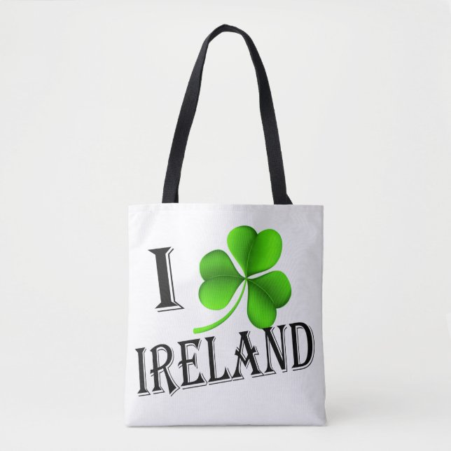 Bolso De Tela I Shamrock Ireland bk stcnt (Anverso)