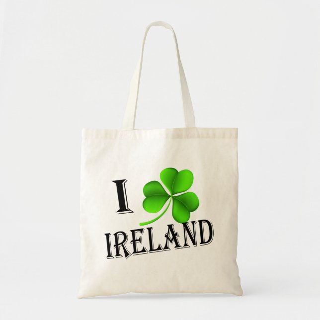 Bolso De Tela I Shamrock Ireland btcnt (Frente)