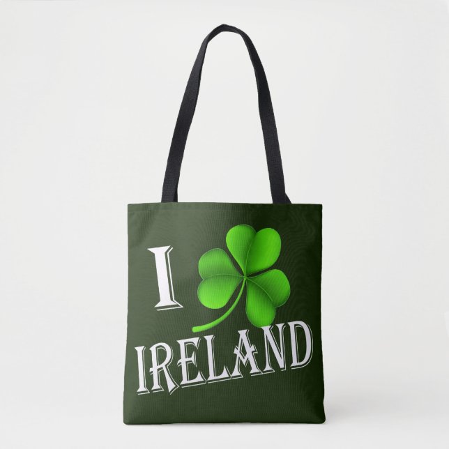 Bolso De Tela I Shamrock Ireland con stcnt (Anverso)