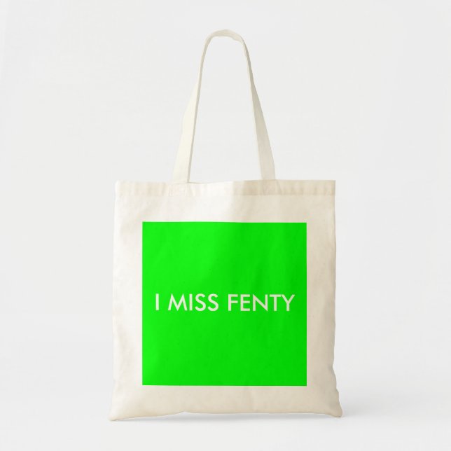 BOLSO DE TELA I SRTA. FENTY (Frente)