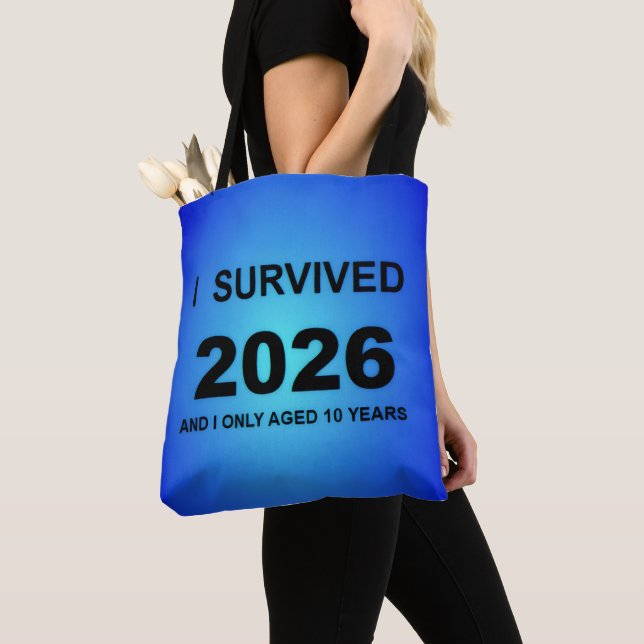 Bolso De Tela I Survived 2026 (Detalle)