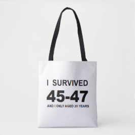 Bolso De Tela I Survived 45-47