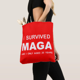 Bolso De Tela I Survived MAGA