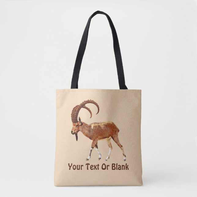 Bolso De Tela Ibex nubio - Ein Gedi (Anverso)