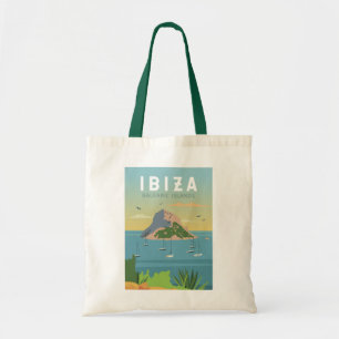 Bolso De Tela Ibiza España Viaje Arte Vintage