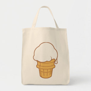 Bolso De Tela Ice Cream Cone