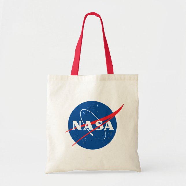 Bolso De Tela Icónico comentario de la NASA Red Trim Value (Frente)